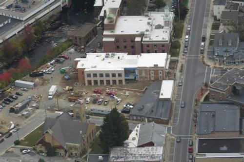 Aerial view of APL renovations Fall 2013. Photo courtesy of Mike Phillips.