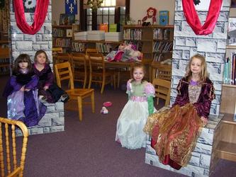 Castle Towers in the Children’s Library