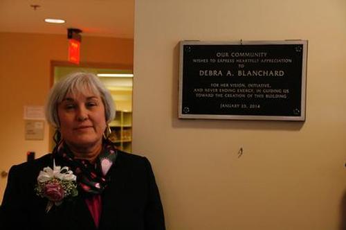 Deb Blanchard, Library Director.