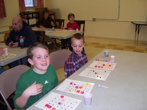 Candy Bingo during February Vacation Week