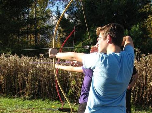 Archery program held last week at Cass Meadow for the teens at the APL.