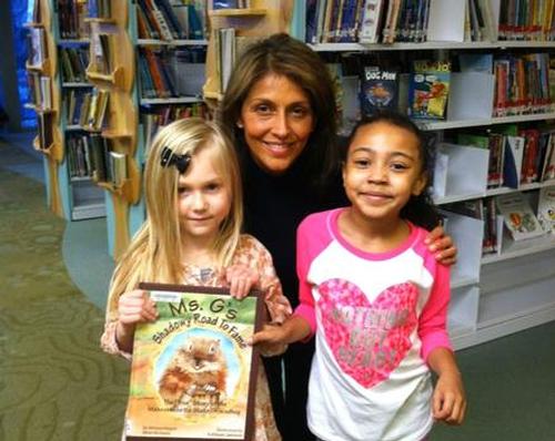 Meteorologist Mish Michaels presented her book Ms. G’s Shadowy Road to Fame: The "True Story of the Massachusetts State Groundhog.