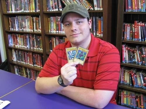 This is David, who ran past Yu-Gi-Oh! events.