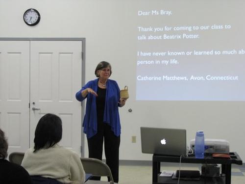 Betsy Bray, Beatrix Potter slide show presentation.