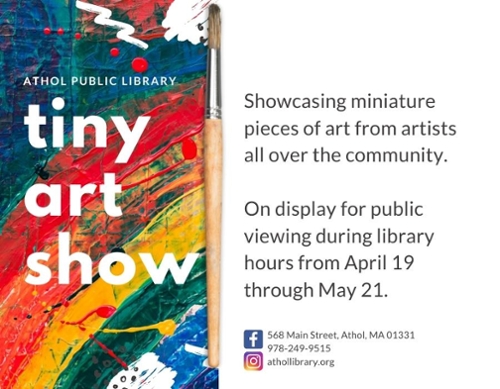 Tiny Art show flyer