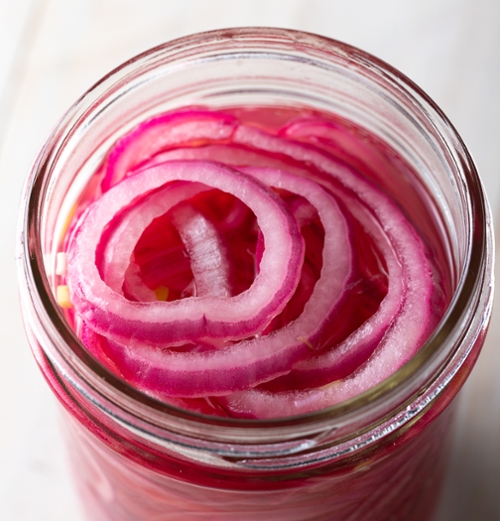 Pickled veggies.