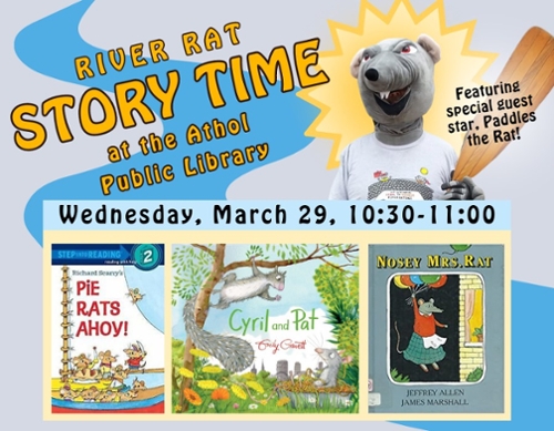 Paddles the Rat and the book covers of the stories.