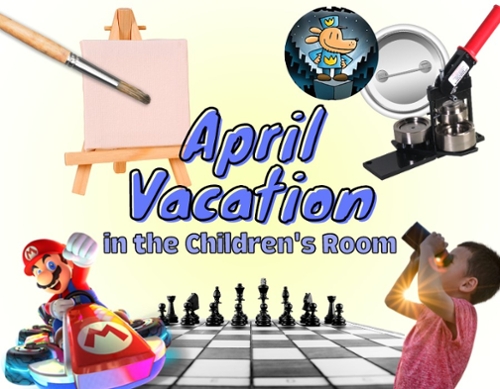 Cartoon Mario, Chess, and buttons.