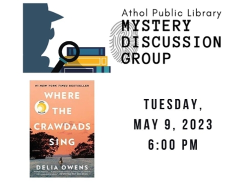 Mystery group LOGO and the book cover image.