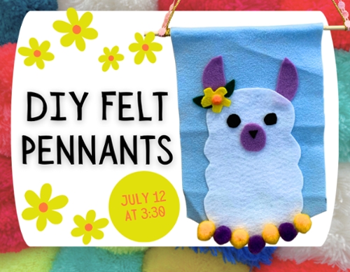 Felt animal to go along with the news item information.