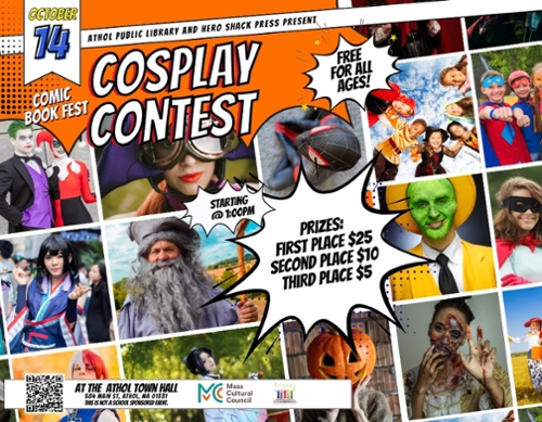 Comic characters as Cosplay.