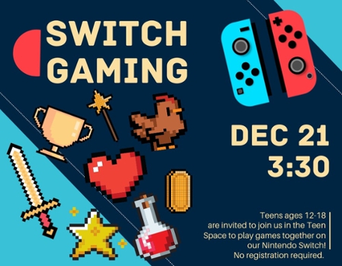 Cartoon controllers and pixel images from games.