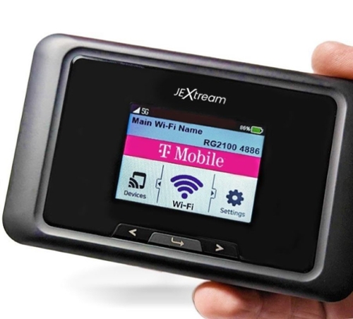 Portable wifi hotspot image.