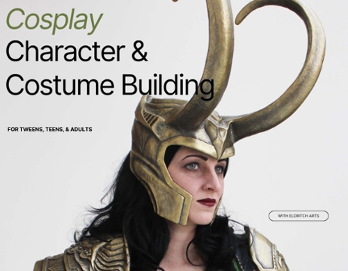 Cosplay lady as Loki