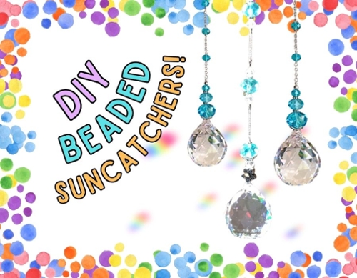 Image of a beaded suncatcher example.