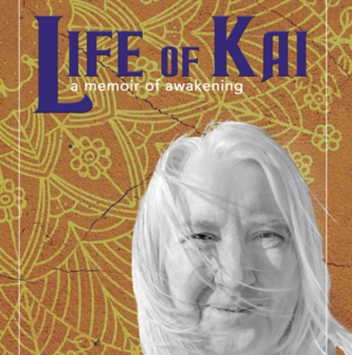 Image of the book cover with the author's image..