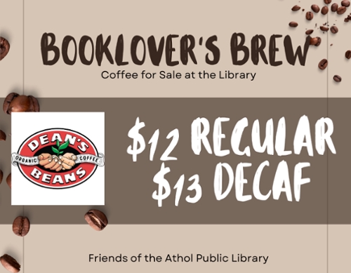 Dean's Bens Logo and coffee pricing.