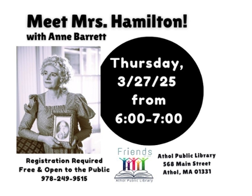 Image of Anne Barrett as Mrs. Hamilton.