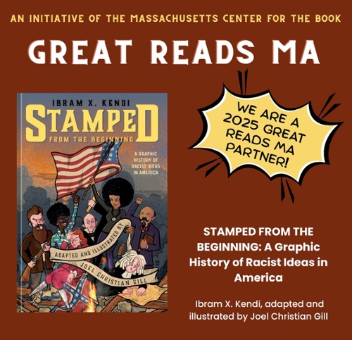 Cover of the Graphic novel Stamped.