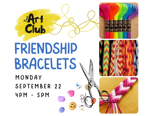 Example of a friendship bracelet.